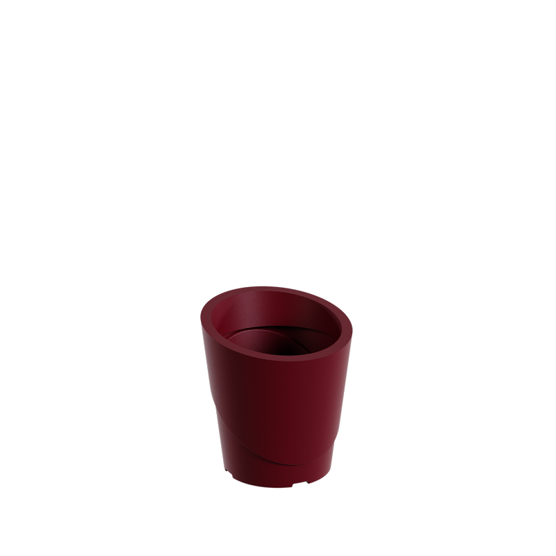 Fabricant pot de fleur 60 cm, pot de fleur moderne polyéthylène