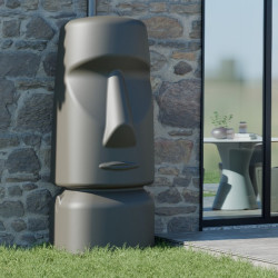 Récupérateur eau de pluie 1000L MOAI, cuve récupérateur eau design
