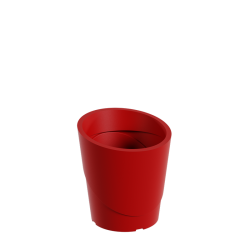 Fabricant pot de fleur 80 cm, pot de fleur design léger polyéthylène