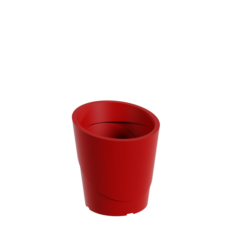 Fabricant pot de fleur 80 cm, pot de fleur design léger polyéthylène