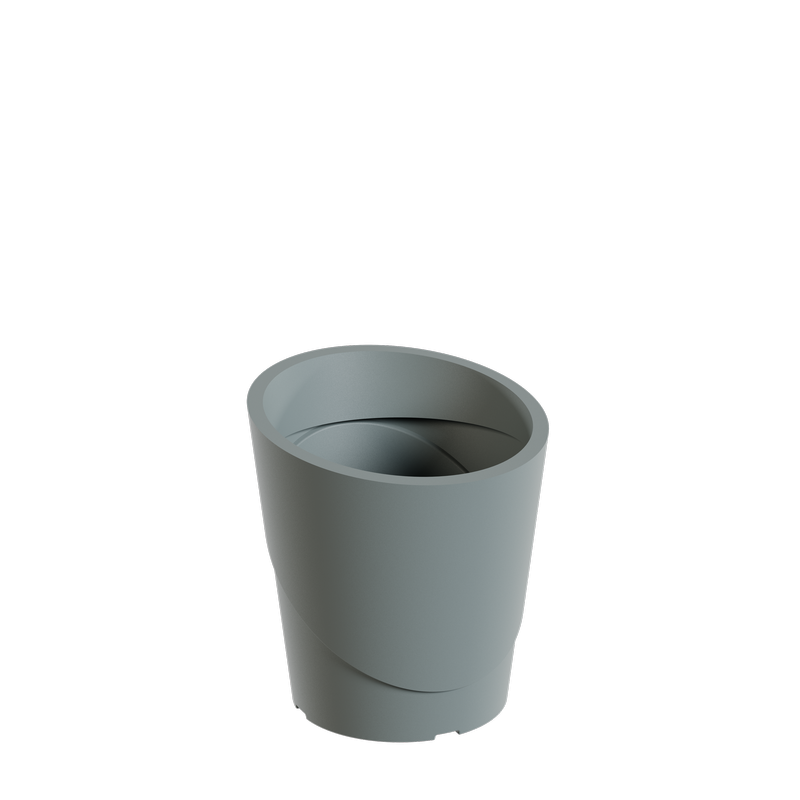 Fabricant pot de fleur 80 cm, pot de fleur design léger polyéthylène