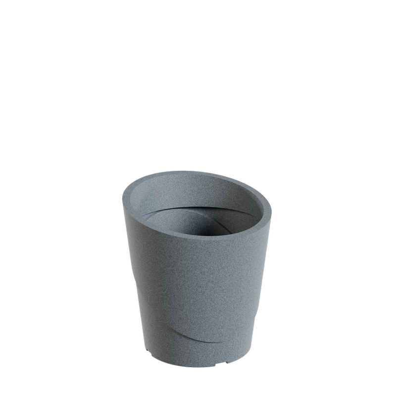 Fabricant pot de fleur 80 cm, pot de fleur design léger polyéthylène