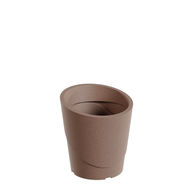 Fabricant pot de fleur 80 cm, pot de fleur design léger polyéthylène