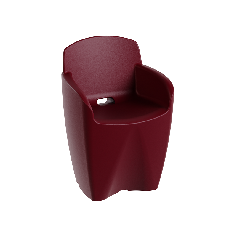 Table ronde jardin 6 personnes avec chaises, mobilier jardin design marbre noir