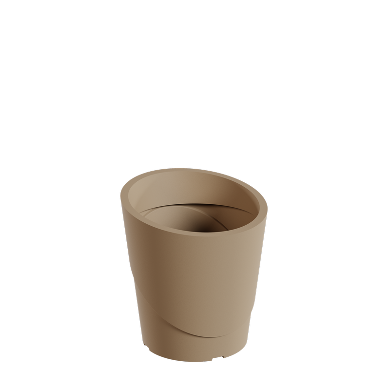 Fabricant pot de fleur 80 cm, pot de fleur design léger polyéthylène