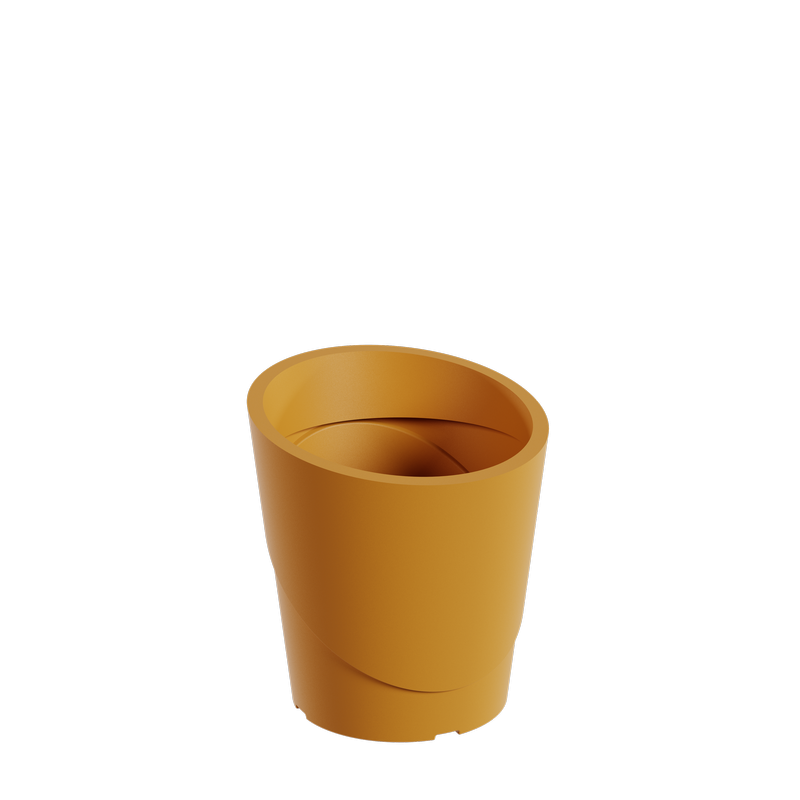 Fabricant pot de fleur 80 cm, pot de fleur design léger polyéthylène