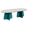 Table de jardin 10 personnes avec chaises, mobilier jardin design 10 places