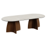 Table de jardin 10 personnes avec chaises, mobilier jardin design 10 places