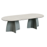 Table de jardin 10 personnes avec chaises, mobilier jardin design 10 places