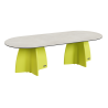 Table de jardin 10 personnes avec chaises, mobilier jardin design 10 places