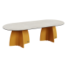 Table de jardin 10 personnes avec chaises, mobilier jardin design 10 places