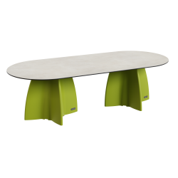 Table de jardin 10 personnes avec chaises, mobilier jardin design 10 places