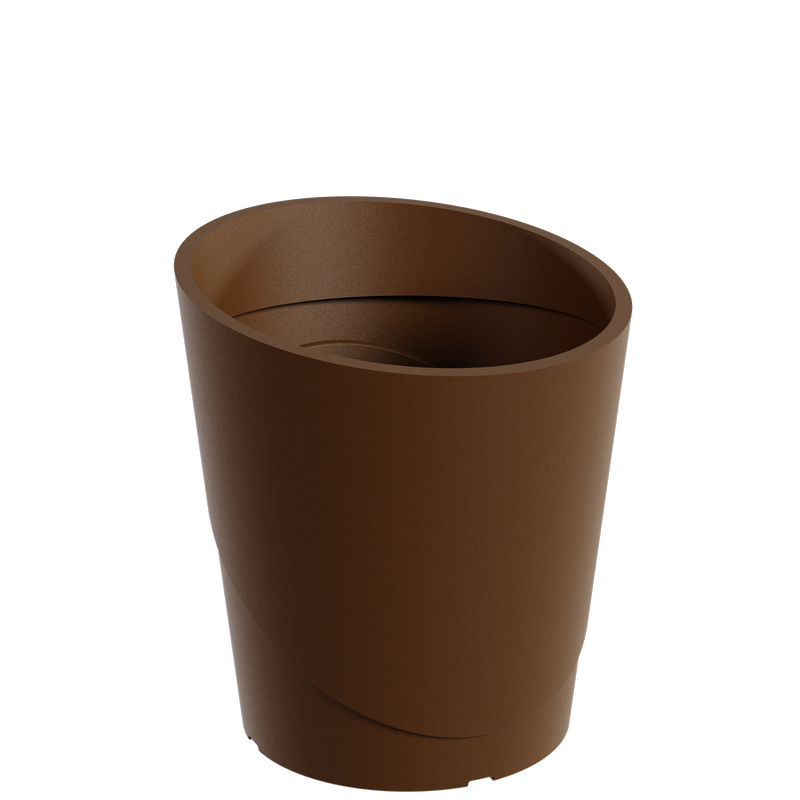 Fabricant pot de fleur 120 cm, grand pot de fleur contemporain polyéthylène