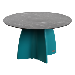 Table et chaise de jardin 6 personnes, mobilier de jardin design 6 places