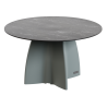 Table et chaise de jardin 6 personnes, mobilier de jardin design 6 places
