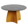 Table et chaise de jardin 6 personnes, mobilier de jardin design 6 places