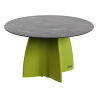 Table et chaise de jardin 6 personnes, mobilier de jardin design 6 places