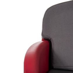 Coussin imperméable pour chaise de jardin avec dossier