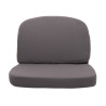 Coussin de chaise extérieur imperméable avec dossier