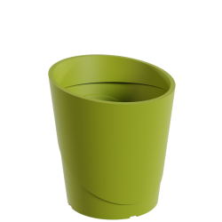 Fabricant pot de fleur 120 cm, grand pot de fleur contemporain polyéthylène