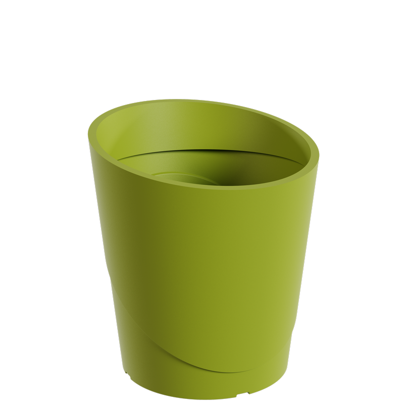 Fabricant pot de fleur 120 cm, grand pot de fleur contemporain polyéthylène