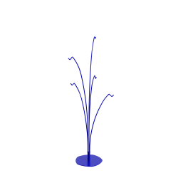 Lampadaire extérieur LED design, lampadaire arbre lumineux LED