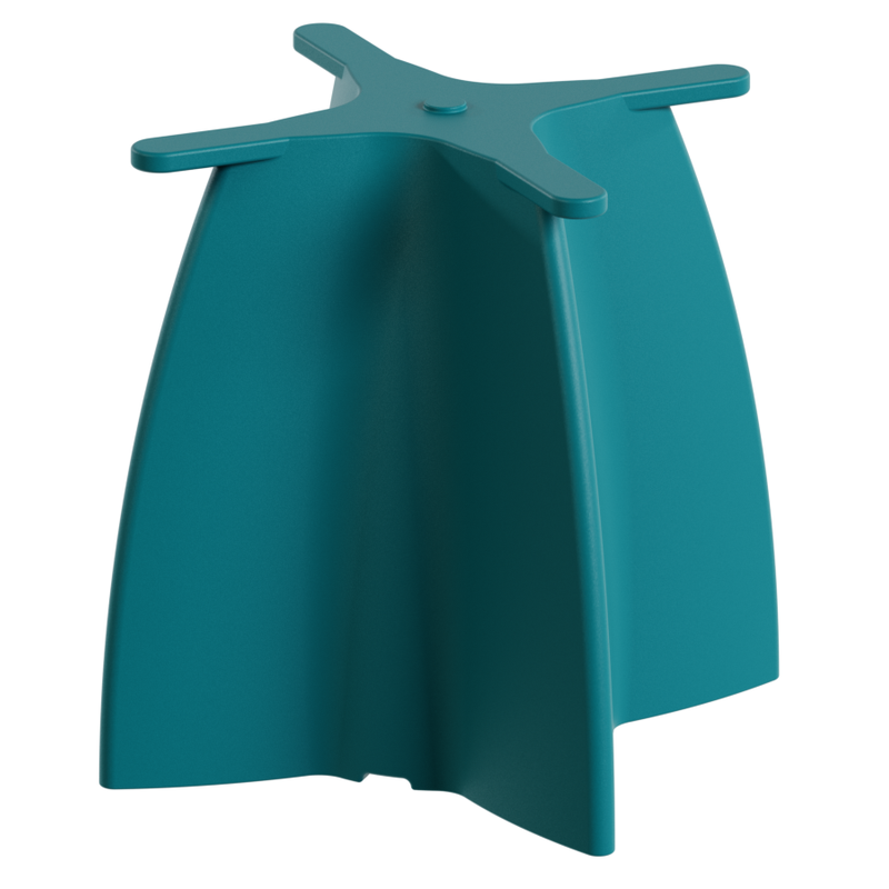 Pied de table basse design, piètement table basse polyéthylène