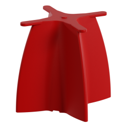 Pied de table basse design, piètement table basse polyéthylène