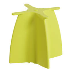 Pied de table basse design, piètement table basse polyéthylène