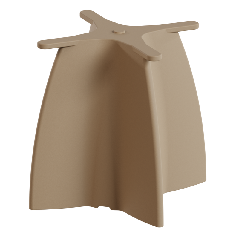 Pied de table basse design, piètement table basse polyéthylène