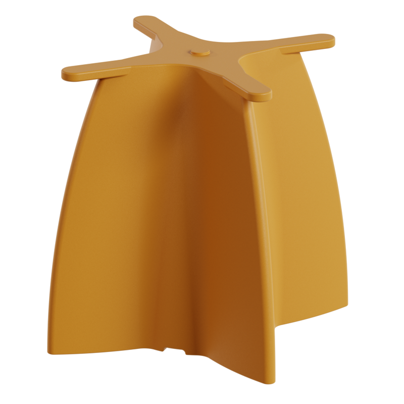 Pied de table basse design, piètement table basse polyéthylène