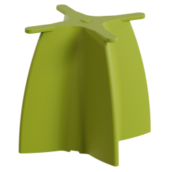 Pied de table basse design, piètement table basse polyéthylène