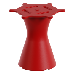 Pied table basse cylindrique design, pied table basse polyéthylène