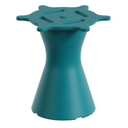 Pied table basse cylindrique design, pied table basse polyéthylène