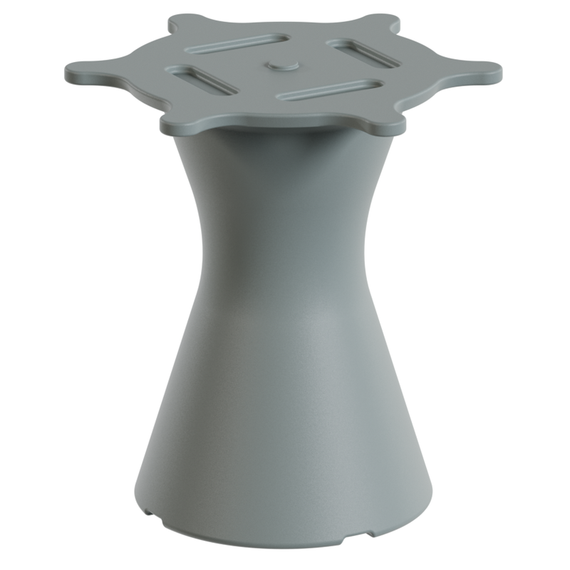 Pied table basse cylindrique design, pied table basse polyéthylène