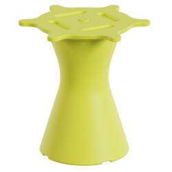 Pied table basse cylindrique design, pied table basse polyéthylène