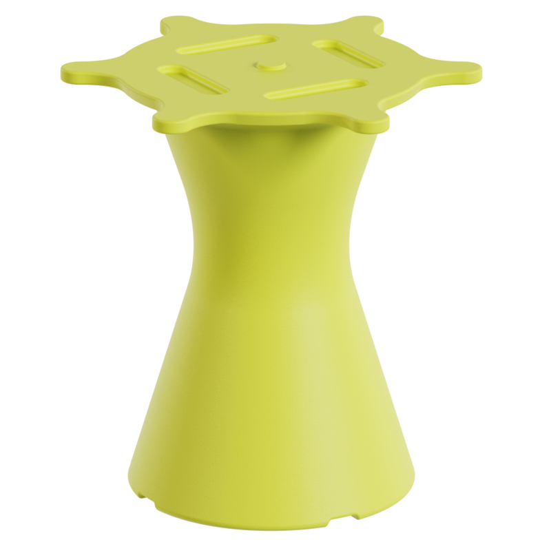 Pied table basse cylindrique design, pied table basse polyéthylène