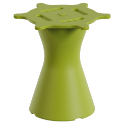 Pied table basse cylindrique design, pied table basse polyéthylène