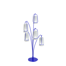 Lampadaire extérieur LED design, lampadaire arbre lumineux LED