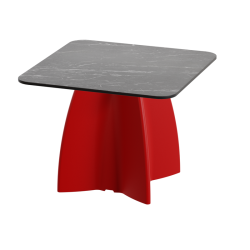 Table basse carré marbre noir, table basse carré moderne design