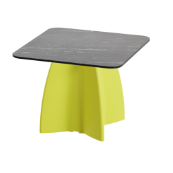 Table basse carré marbre noir, table basse carré moderne design