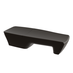 Bain de soleil design contemporain, transat design haut de gamme polyéthylène