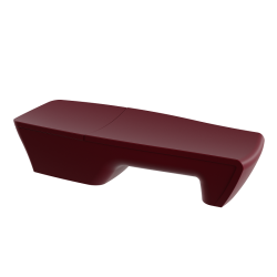 Bain de soleil design contemporain, transat design haut de gamme polyéthylène