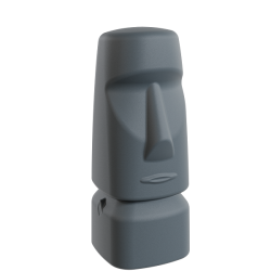 Récupérateur eau de pluie 1000L MOAI, cuve récupérateur eau design