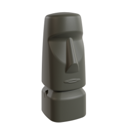 Récupérateur eau de pluie 1000L MOAI, cuve récupérateur eau design