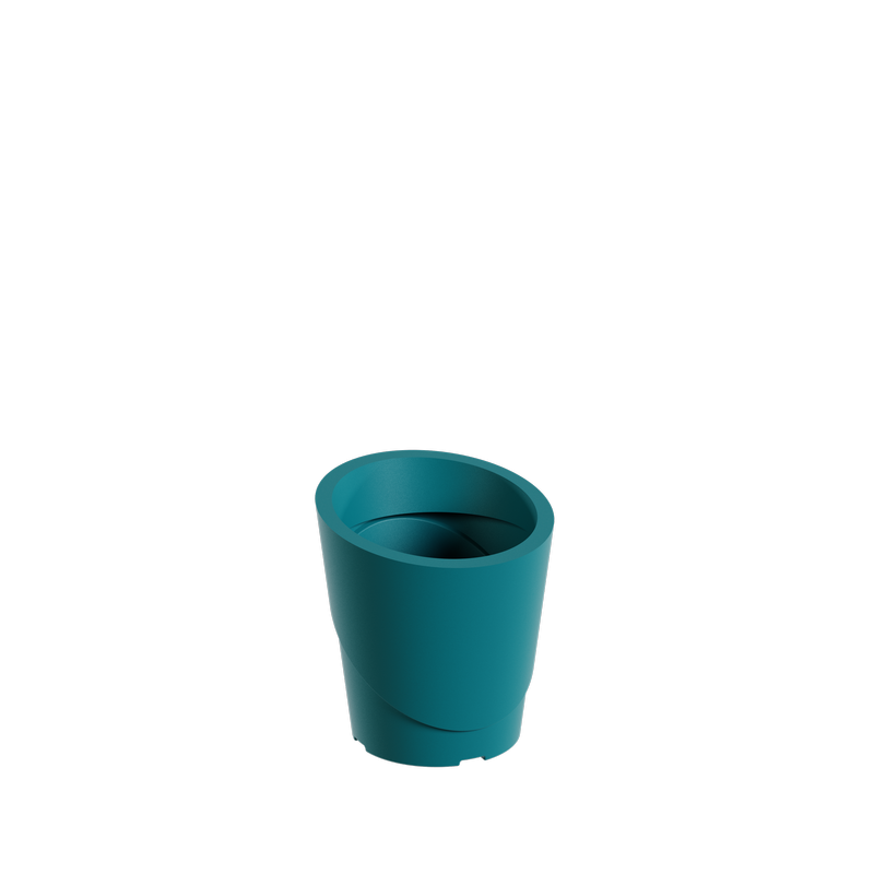 Fabricant pot de fleur 60 cm, pot de fleur moderne polyéthylène