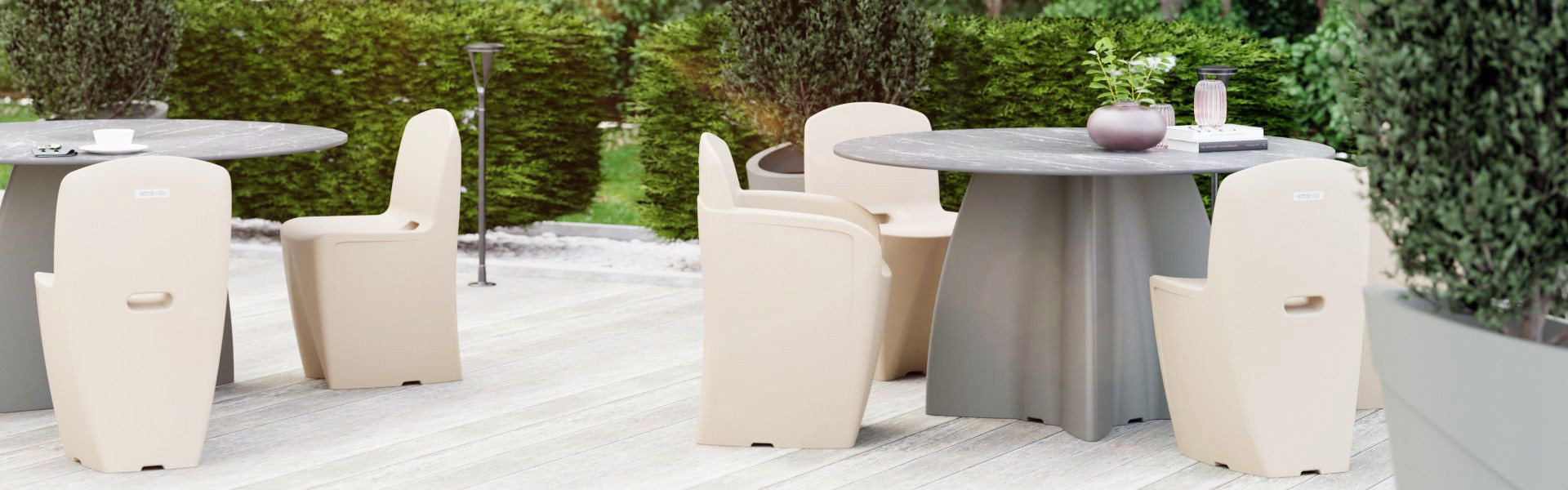 Pied de table design, pied de table polyéthylène