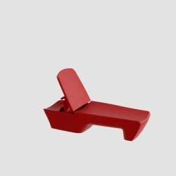 Bain de soleil design contemporain, transat design haut de gamme polyéthylène